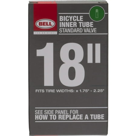 Bell Standard Schrader Replacement Bicycle Inner Tube, 18