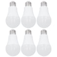 thumbnail image 4 of 6PCS E27 LED Bulb 7W 6000K 600LM Light Bulb for Indoor Lighting 85‑265V Pure White Light, 4 of 8