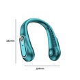 thumbnail image 1 of Ventilador De Cuello Ventilador de cuello sin aspas Ventilador eléctrico de 1800 mAh para deportes al aire libre en interiores (verde) Ndcxsfigh Libre de BPA, 1 of 5