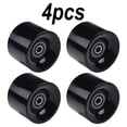 thumbnail image 2 of 4 Pcs 60x45mm 78A Roues de Planche à Roulettes Longboard ABEC-9 Roulements Spacers Ensemble Noir, 2 of 9