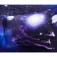 ANMINY Full Size Galaxies Comforter Set for Teens, Warm Reversible