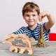 thumbnail image 4 of Banco de monedas de madera maciza Bear | Tarro de almacenamiento de dinero transparente de alta capacidad | Caja de ahorros de madera duradera para niños y adultos | Diseño Animal | Decoración de, 4 of 8