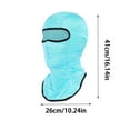 thumbnail image 2 of Outdoor Ice Silk Mask for Summer Sun Protection, Full Wrap Design for Cycling and Riding, UV Blocker Face Mask, Cooling and Breathable Face Covering for Hot Weather, 2 of 4