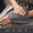 thumbnail image 2 of Utopia Towels 64-Piece Premium Towel Set, 16 Bath Towels, 16 Hand Towels, and 32 Wash Cloths, 610 GSM 100% Ring Spun Cotton Highly Absorbent Towels for Bathroom, Gym, Hotel, and Spa (Grey), 2 of 7