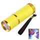thumbnail image 4 of Luz de esmalte de uñas de mano Lámpara de secado rápido Secador de spa Secador de linterna Clavos operados por batería Art Mini Mano Torch Manicure Equipment Amarillo, 4 of 7