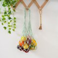 thumbnail image 2 of WEUVEB Reusable Grocery Bags Cotton Rope Storage Bag Green Woven Mesh for Women and Summer Use 1Pcs, 2 of 8