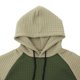 thumbnail image 5 of Sudadera con capucha para hombre, informal, deportiva, con cuello alto, botones, patchwork, manga larga, sudadera tipo jersey, blusa para hombre, 5 of 6