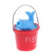 thumbnail image 5 of Cubo De Pescados Y De Arena Del Cubo De Pya Para /12 rojo Sunnimix Dollhouse Miniature Pail, 5 of 5