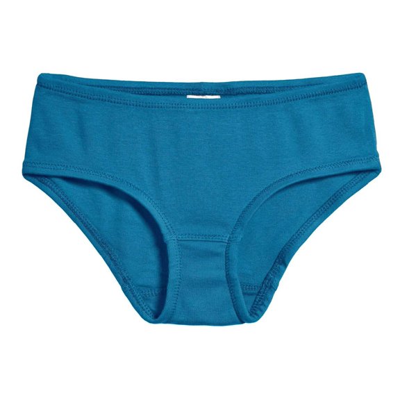 Made in USA Girls Organic Briefs Underwear | Teal