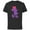Black, variant on Disney Minnie Mouse Pride Classic Pose Purple Icon Fill - Short Sleeve Cotton T-Shirt for Adults - Customized-Black