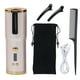 thumbnail image 1 of Rizador de pelo automático inalámbrico, rizador automático de calentamiento rápido con 6 temperaturas y temporizador, pantalla LCD, rizador portátil recargable por USB para peinar el cabello., 1 of 10