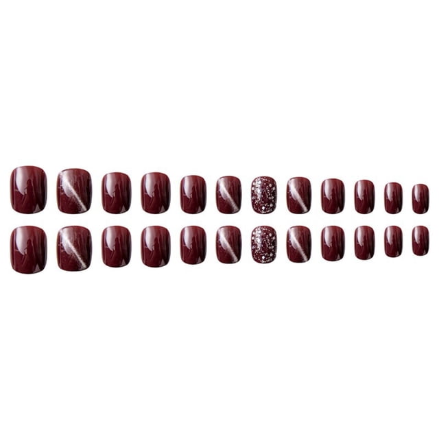 Parche de uñas con efecto ojo de gato misterioso con goma de mascar (24 unidades) 3 ml