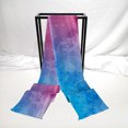 thumbnail image 7 of EQWLJWE Autumn And Winter Trend Watercolor Printed Warm Crystal Super Soft Flannel Scarf, 7 of 7