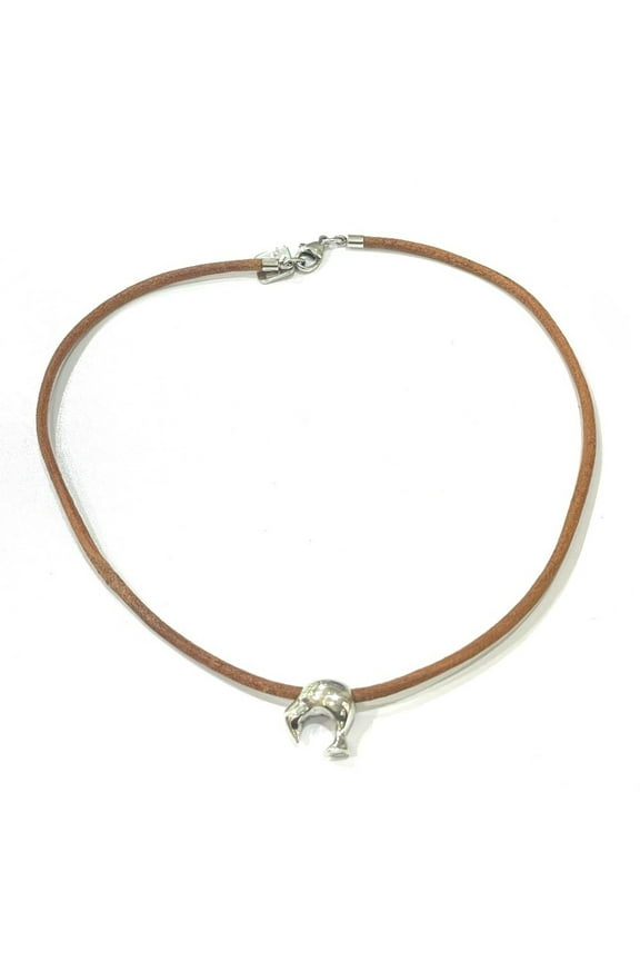 Pre-Owned LOUIS VUITTON M80647 Kiwi LV Cup 2003 Double Bracelet/Choker in... (Good)