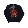 thumbnail image 1 of Harry Potter Girls Christmas Fair Isle Sweatshirt, 1 of 5