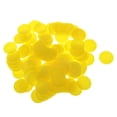 thumbnail image 2 of 100 Contadores de plástico opaco Baoblaze para juegos de Tiddly Winks color amarillo, 2 of 8