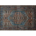 thumbnail image 1 of Ahgly Company Indoor Rectangle Persian Light Blue Traditional Area Rugs, 7' x 9', 1 of 4
