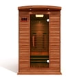 thumbnail image 2 of Maxxus 2-Person Full Spectrum Near Zero EMF (Under 2MG) FAR Infrared Sauna (Canadian Red Cedar), 2 of 5