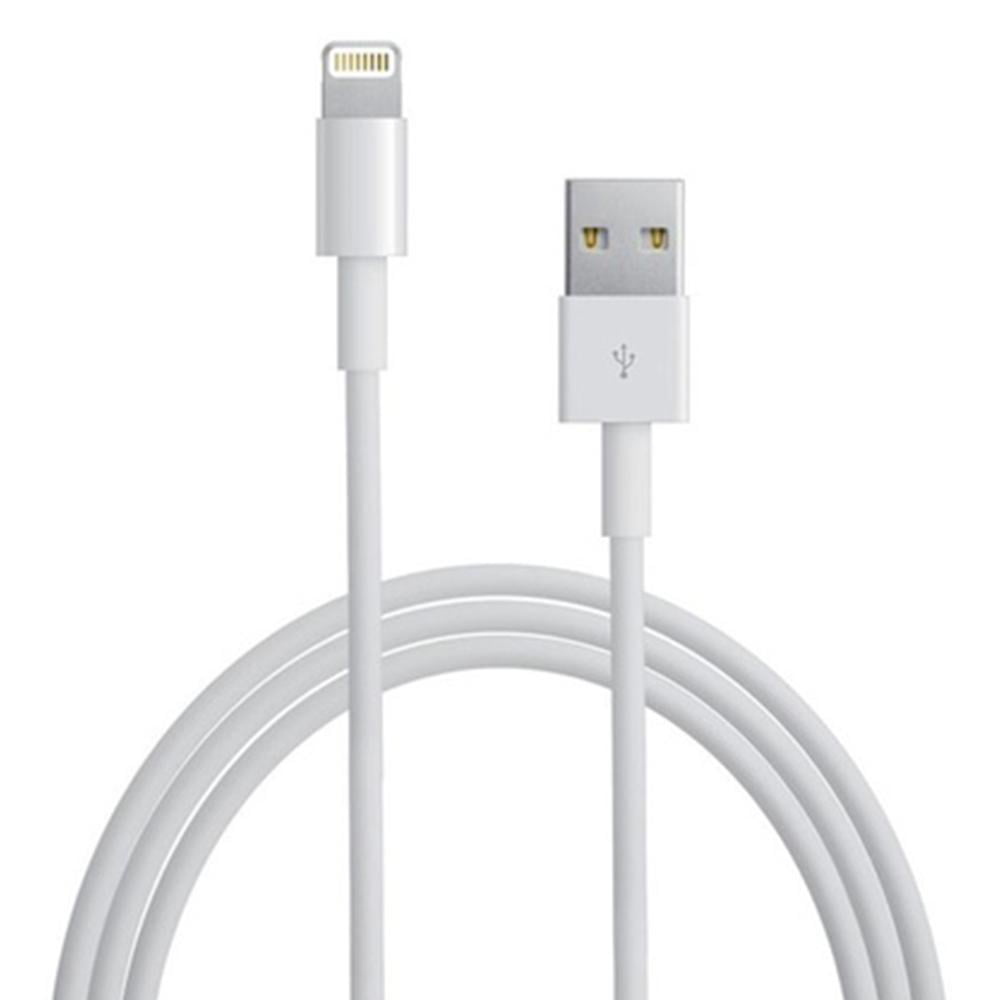 Alternativ Cornwall lindre Apple MD819AM/A OEM Lightning to USB Cable (2.0 m) for iPhone - Walmart.com