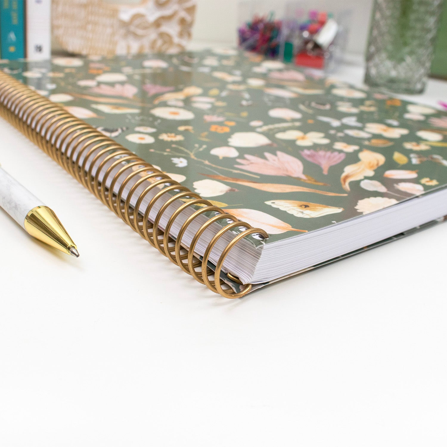 bloom daily planners 2026-2027 Academic Planner, 13 Month Monthly & Weekly, 8.5" x 11" Soft Cover, Stickers Included, Butterfly Garden