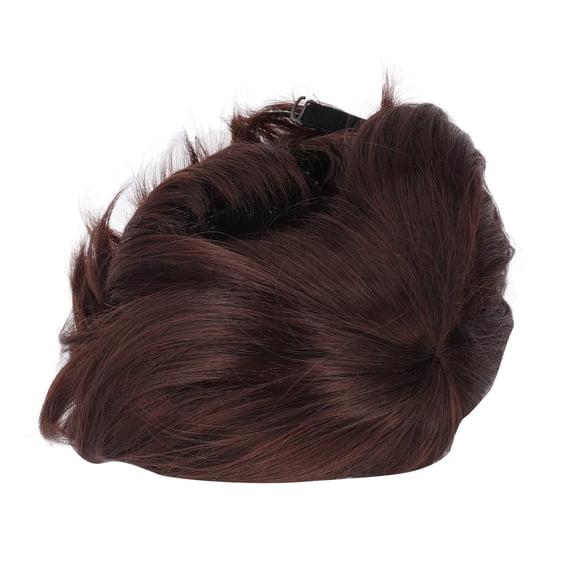 Peluca para Hombre, Peluca de Pelo Sintético Resistente Al Calor, Realista, Suave Al Tacto, Fácil de Usar Para Fiestas, Halloween, NaviDad, Hecha de Pelo Sintico de Alta