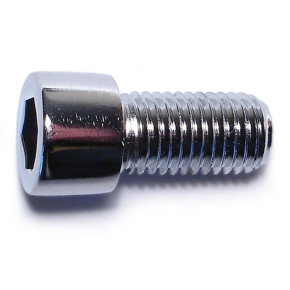 5/16"-24 x 5/8" Chrome Smooth Head Socket Cap Screws (10 pcs.)
