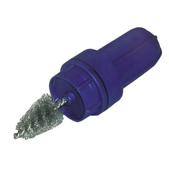 Cepillo para batería Lisle 11120 de doble cepillo con estuche de plástico