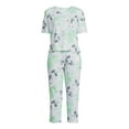 thumbnail image 5 of Secret Treasures Women's and Women's Plus Sleep Top and Pants, 2-Piece, 5 of 5