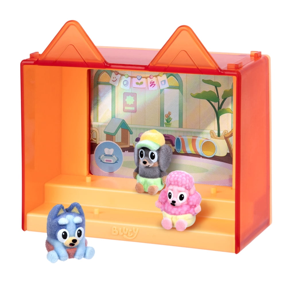 Bluey Fuzzies Episode Pack Baby Race