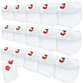 thumbnail image 1 of 80gallon(300litres) Water Storage Containers, Emergency Water Storage 15pcs×5.3gallon/20l，Collapsible Water Containers, BPA Free 5Gallon Water Jug Water Tank with Spigot For Fishing, Camping., 1 of 2