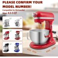 thumbnail image 2 of REJODA-Mixer Slider Compatible with 4.5-5 QT Kitchen Aid Stand Mixers, Kitchen Countertop Storage Mover Sliding Caddy Mixer Slider Mat for Kitchen Aid Stand Mixer Accessories Attachment (Iron - Black, 2 of 4