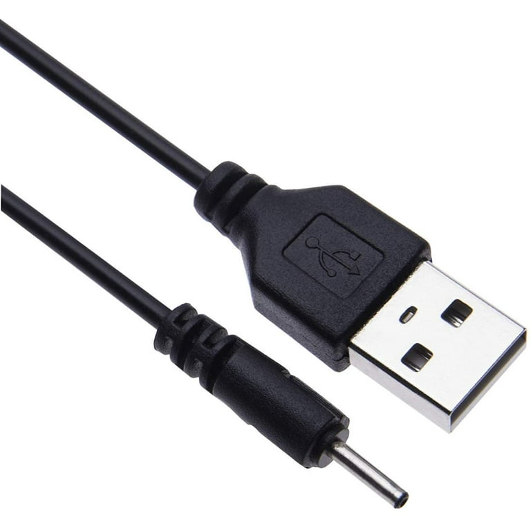 Peralng USB to DC 2.0mm Cable, Earbuds USB DC Charger Adapter,USB 2.0 Type  A Male to DC 2.0mm x 0.6mm 5 Volt DC Barrel Jack Power Adapter Connector  Charging Cable 