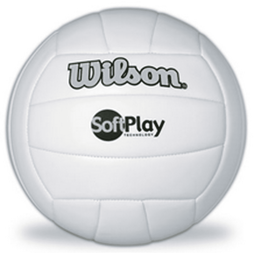 Wilson White Soft Play Volleyball - Walmart.com - Walmart.com