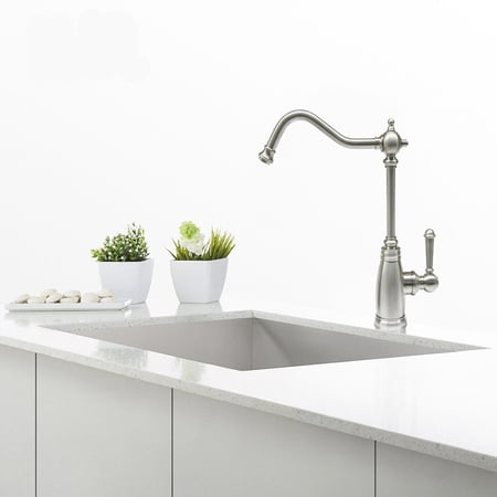 Safavieh Solea Serene Single Handle Drinking Water Faucet Brushed Nickel