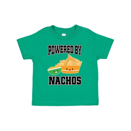

Inktastic Powered by Nachos Gift Toddler Boy or Toddler Girl T-Shirt