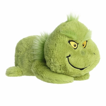 Aurora - Small Green Whimsical Stuffed Animal - Too Cute 10" Grinch - Dr. Seuss