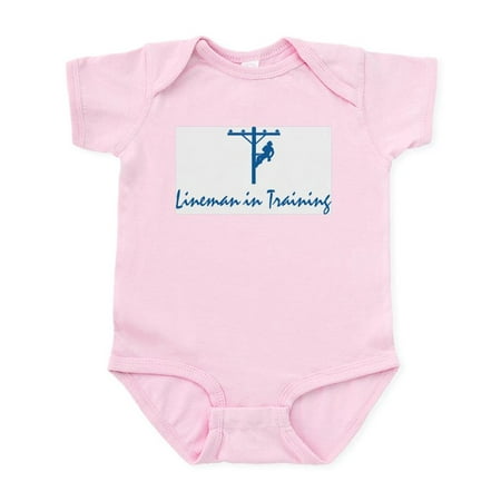 

CafePress - Lineman In Training Infant Bodysuit - Baby Light Bodysuit Size Newborn - 24 Months