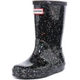thumbnail image 6 of Hunter Original Kid's First Classic Glitter Slip On Wellington Boot In Black Size 8G/7B, 6 of 6
