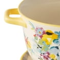 thumbnail image 3 of The Pioneer Woman Sweet Romance Blossoms 8.8-Inch Ceramic Berry Colander with Drip Plate, 3 of 6