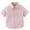 Light Pink, variant on LYHaoo Summer Children's Large Sized Short Sleeved Button Down Striped Shirt With Fresh Design Suitable For Both Casual And Formal Occasions. Holiday Summer Sizes 3-4 Years Blue