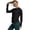 Black, variant on Women's Workout Casual T Shirt for Fitness Training Everyday Black S