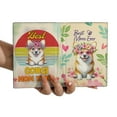 thumbnail image 3 of Best Corgi Mom Ever Happy Mother's Day Travel Passport Wallet Welsh Corgi Dog Lover Gifts Idea PU Leather Passport Holder Cover - 02002, 3 of 5