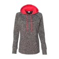 thumbnail image 2 of J. America - New Women - IWPF - Women’s Cosmic Fleece Hooded Sweatshirt, 2 of 3