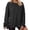 A-Black395, variant on Women's Oversized Side-Zip Sweatshirts Relaxed Fit Asymmetric Hem Pullover Casual Everyday Top