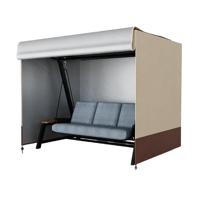 BotaniNest Protective Outdoor Swing Cover For Patio Swing – Shield To Guard Against Rain Wind And Sunlight While Extending Swing Life