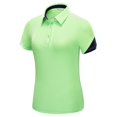 thumbnail image 6 of Womens Golf Shirt Short Sleeve Golf T-shirt Quick Drying Elastic Thin Sportswear Golf Top for Woman Golf Apparel Golf Wear Ladies, 6 of 6