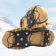 thumbnail image 3 of Wosthever 1 par de empuñaduras antideslizantes para zapatos de tracción de hielo para hombre, 8 picos, tacos para glaseado, equipo para caminar Accesorios de cámara y óptica METRO, 3 of 6