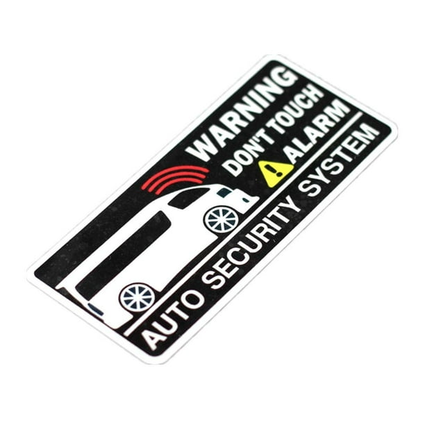 Horayten Car Sticker and Decals Warning AUTO Security System hiace