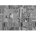 thumbnail image 1 of Ahgly Company Indoor Rectangle Patchwork Gray Transitional Area Rugs, 7' x 10', 1 of 1