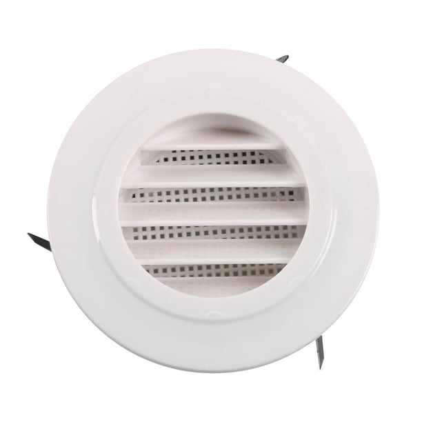 Cubierta de ventilación de aire ajustable Rejilla de salida de aire de baño giratoria (Rejilla) Sywqhk Accesorios para autos y motos